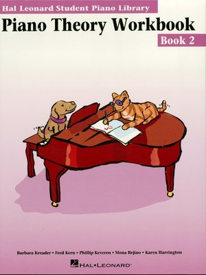 cover image of Piano Theory Workbook--Book 2 (Music Instruction)